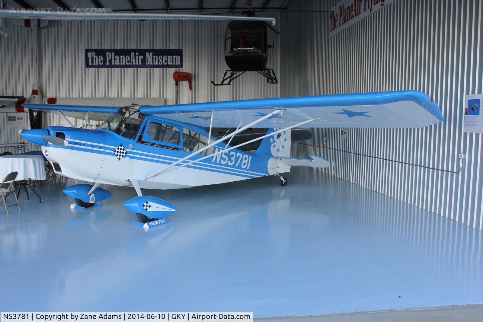 N53781, 1975 Bellanca 7ECA Citabria C/N 1116-75, At Arlington Municipal Airport