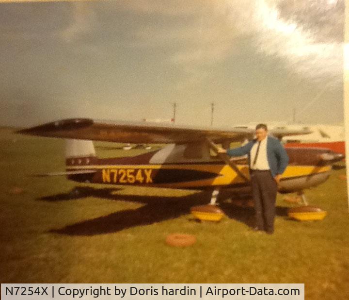 N7254X, 1961 Cessna 150B C/N 15059354, My Grandfather Joe Hardin owned this plane a long time ago.