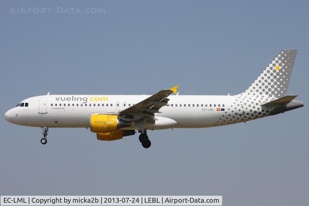 EC-LML, 2011 Airbus A320-214 C/N 4742, Landing