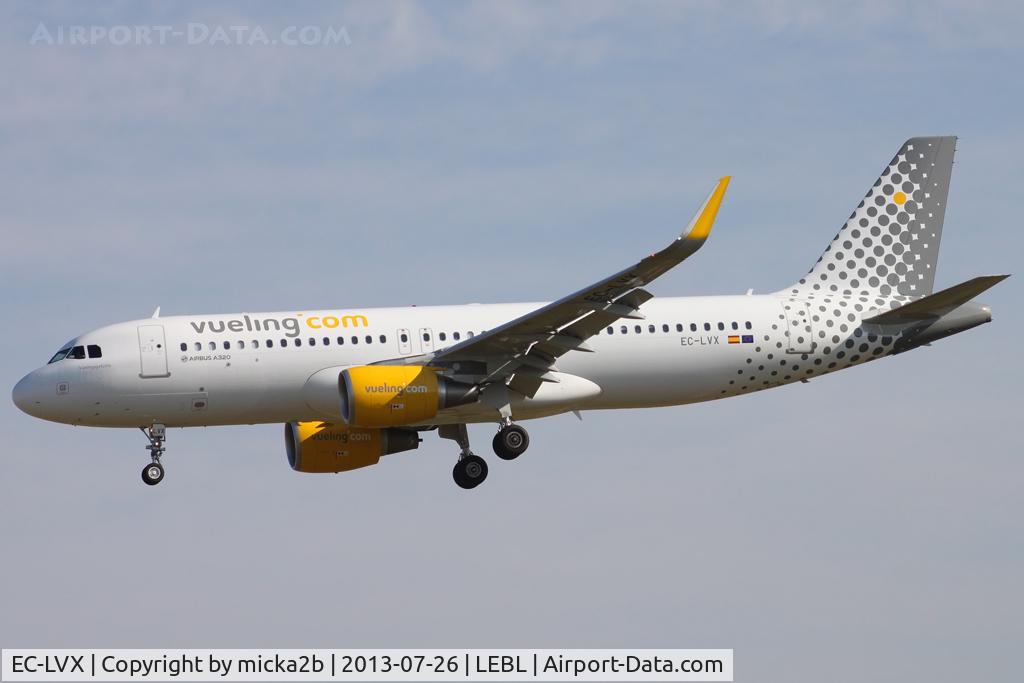 EC-LVX, 2013 Airbus A320-214 C/N 5673, Landing
