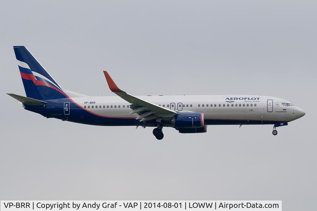 VP-BRR, 2013 Boeing 737-8LJ C/N 41197, Aeroflot 737-800