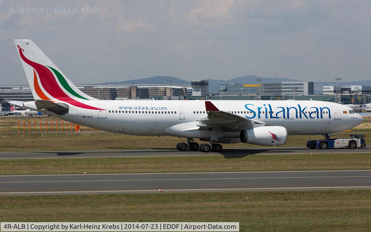 4R-ALB, 1999 Airbus A330-243 C/N 306, SriLankan