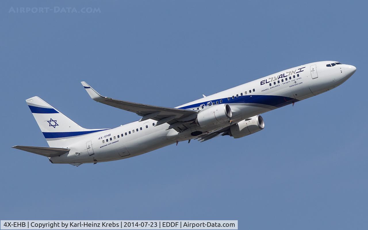 4X-EHB, 2013 Boeing 737-958/ER C/N 41553, departure via RWY 07C