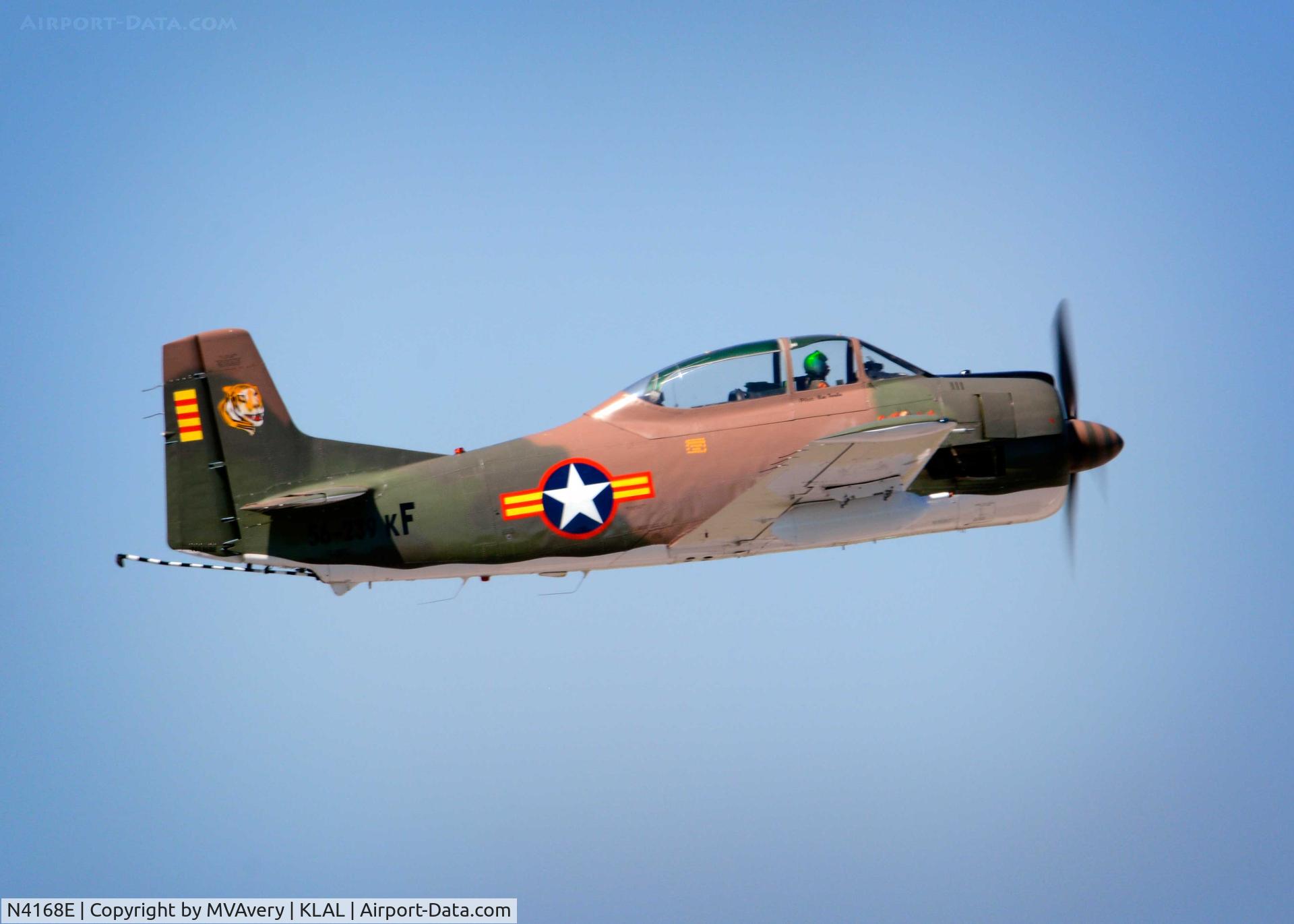 N4168E, 1956 North American T-28C Trojan C/N 252-2, 2014 Sun n Fun