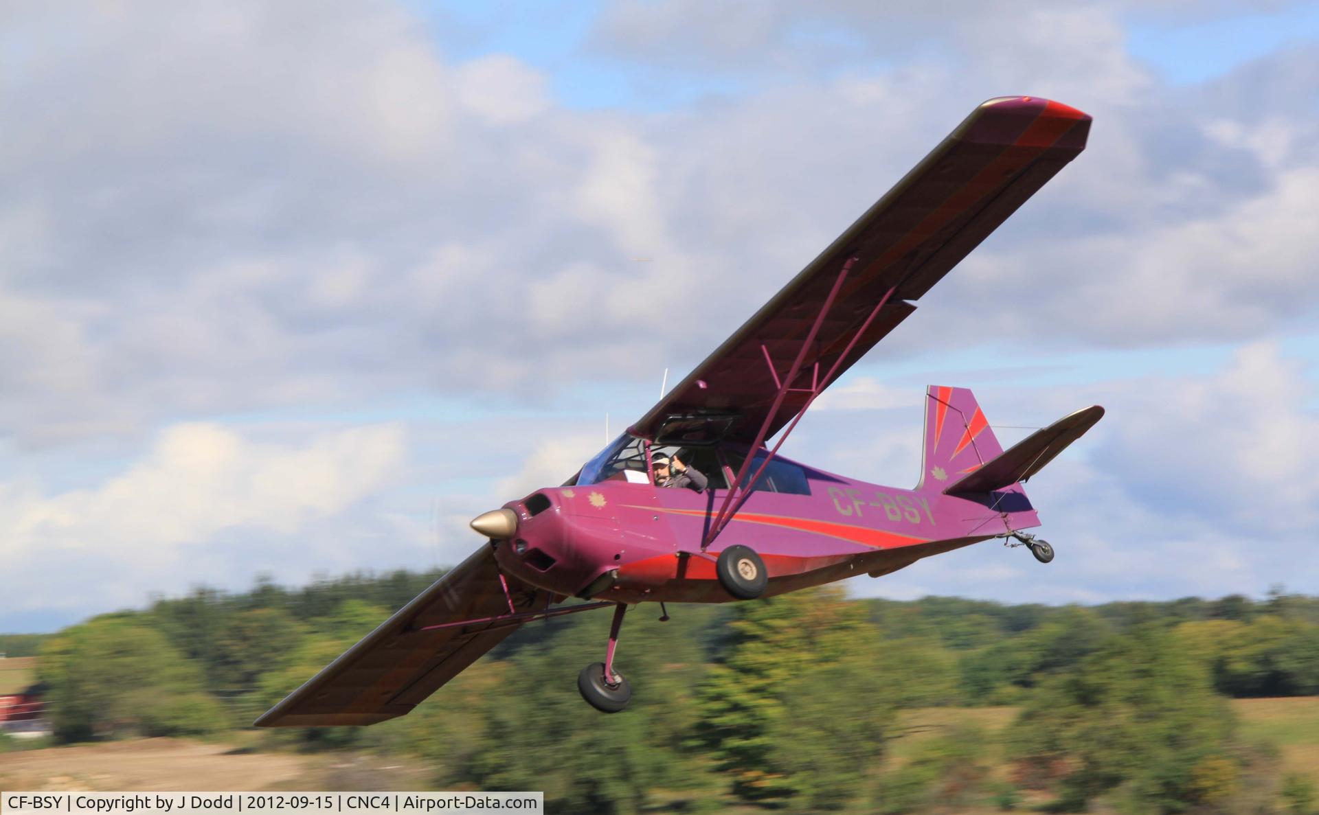 CF-BSY, 1972 Bellanca 7GCBC C/N 387 72, Turning final at CNC4