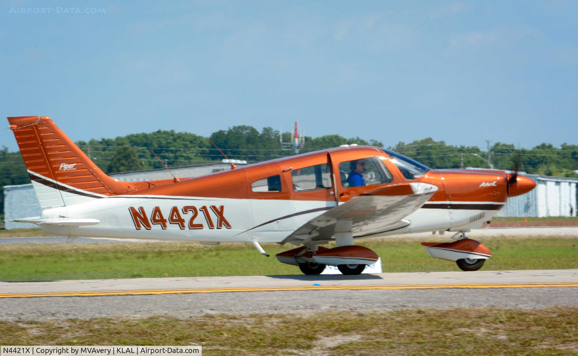 N4421X, 1975 Piper PA-28-181 C/N 28-7690007, 2014 Sun n Fun