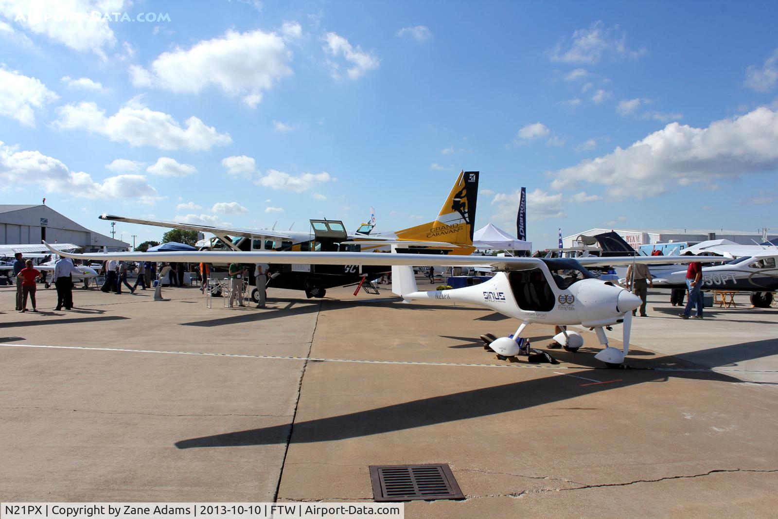 N21PX, 2013 Pipistrel Sinus C/N 535 SFN 912 LSA, At AOPA Airport Fest - Meacham Field