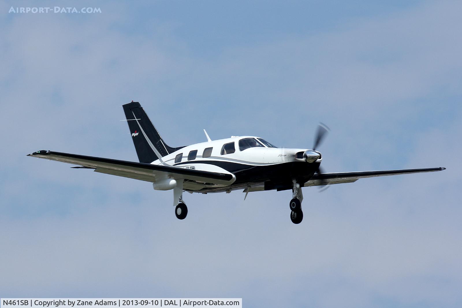 N461SB, 2012 Piper PA-46-350P Malibu Mirage C/N 4636525, At Dallas Love Field