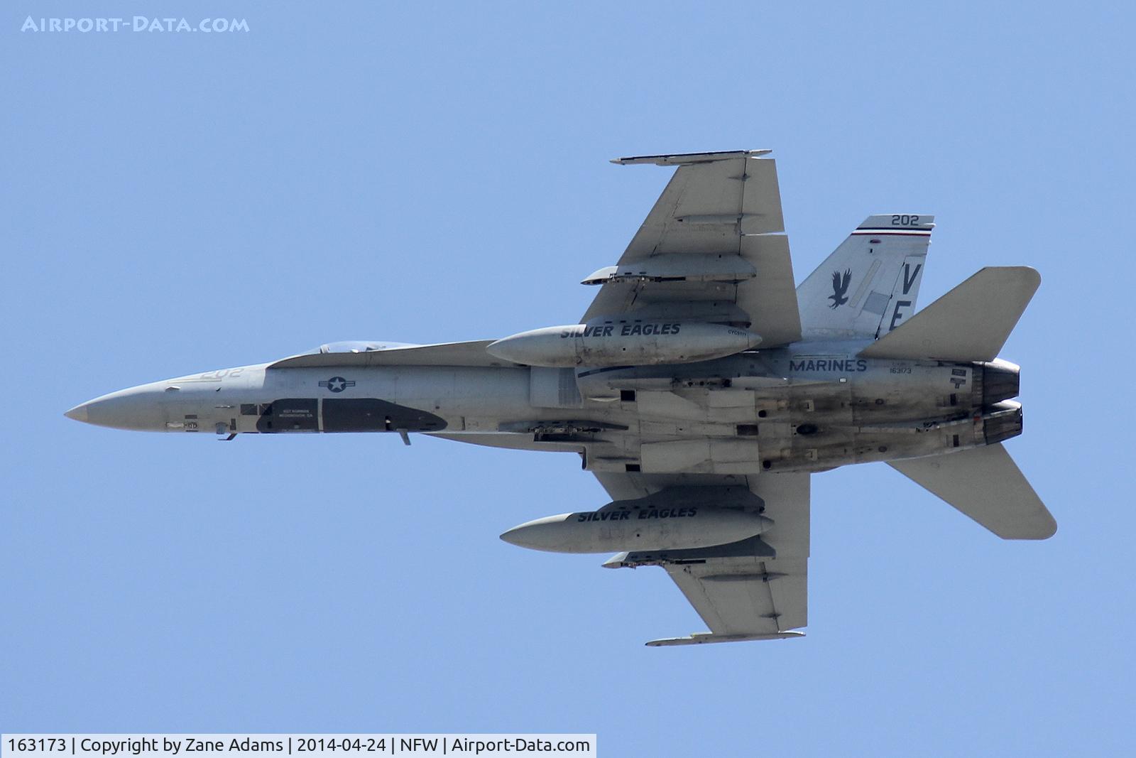 163173, McDonnell Douglas F/A-18A+ Hornet C/N 615/A520, At Nay Fort Worth - 2014 Airshow