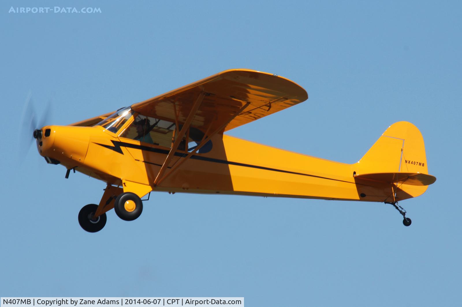 N407MB, 2008 American Legend Texas Sport Cub C/N AL-1007, At Cleburne Municipal