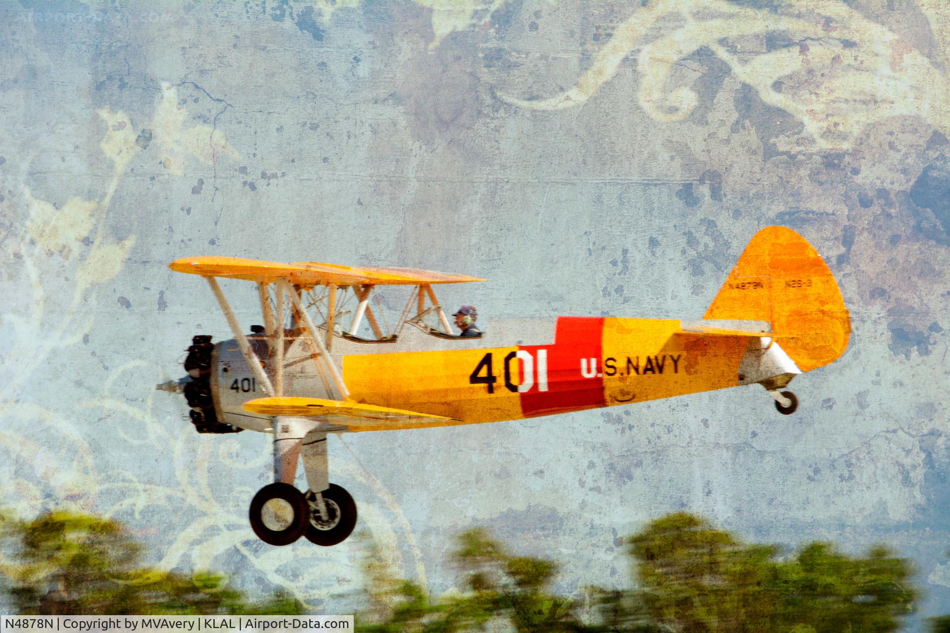 N4878N, 1942 Boeing E75 C/N 75-5675, 2014 Sun n Fun