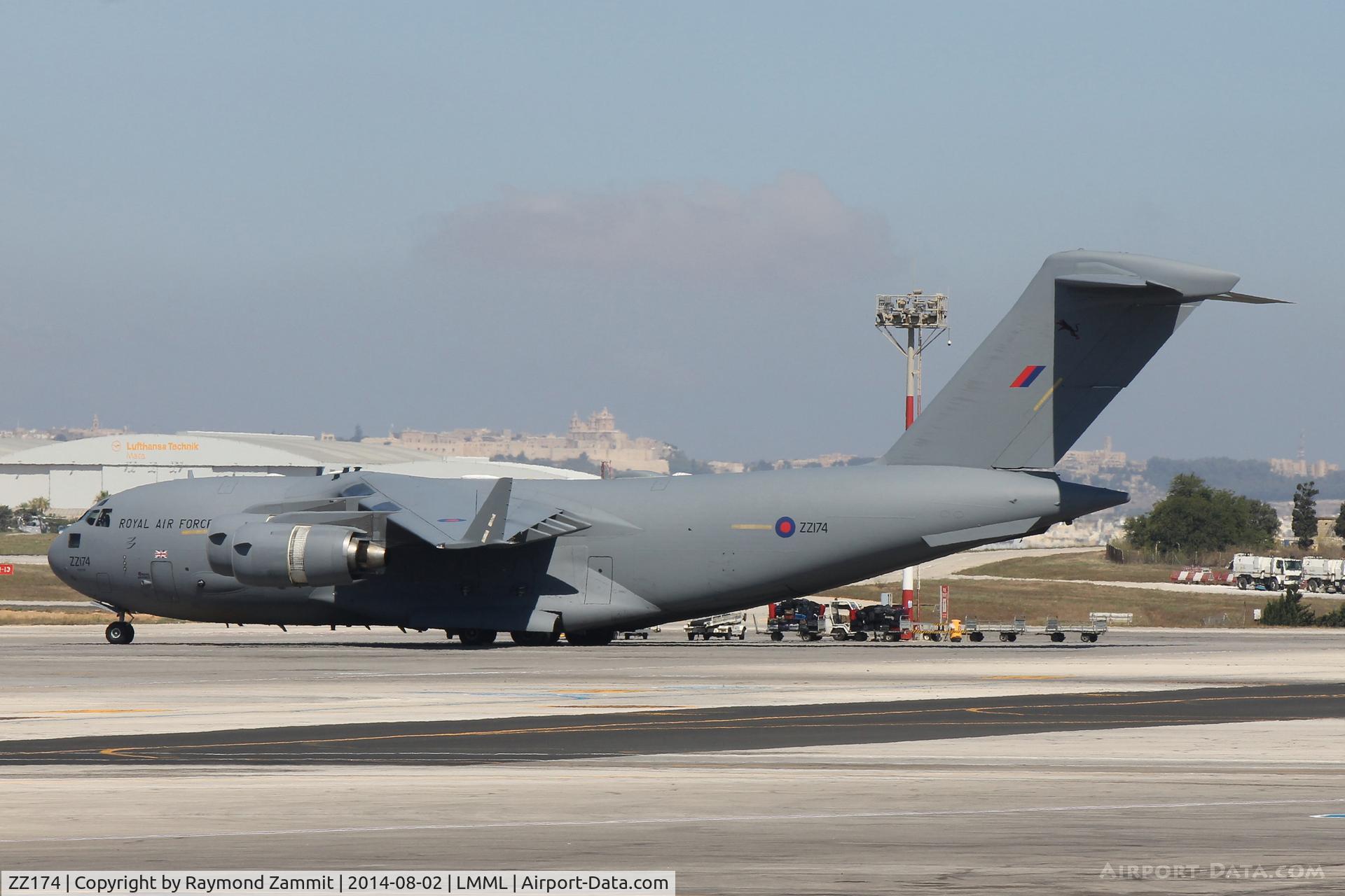 ZZ174, 2001 Boeing C-17A Globemaster III C/N F-081, Globemaster ZZ174 Royal Air Force