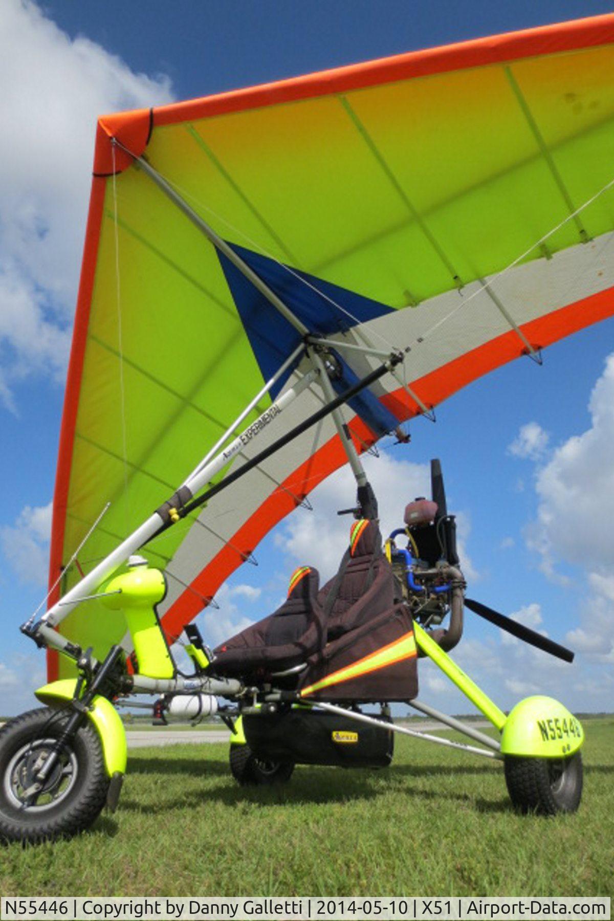 N55446, 2008 Solo Wings AQUILLA C/N 11MAM, Ultralight Bush Trike in hangar