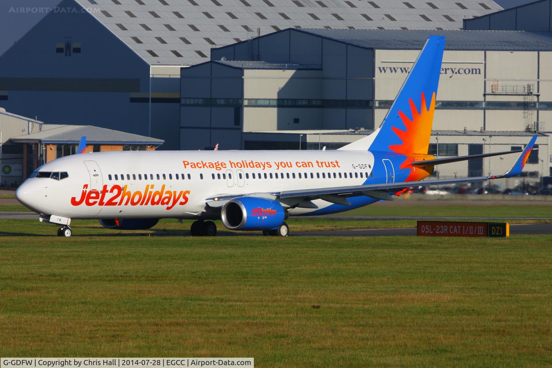 G-GDFW, 2000 Boeing 737-8K5 C/N 27986, Jet2