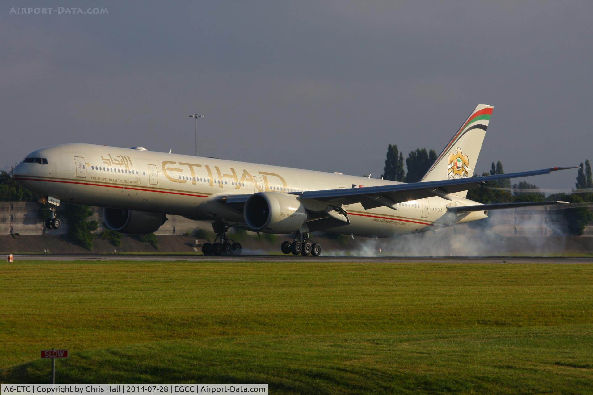 A6-ETC, 2005 Boeing 777-3FX/ER C/N 34599, Etihad