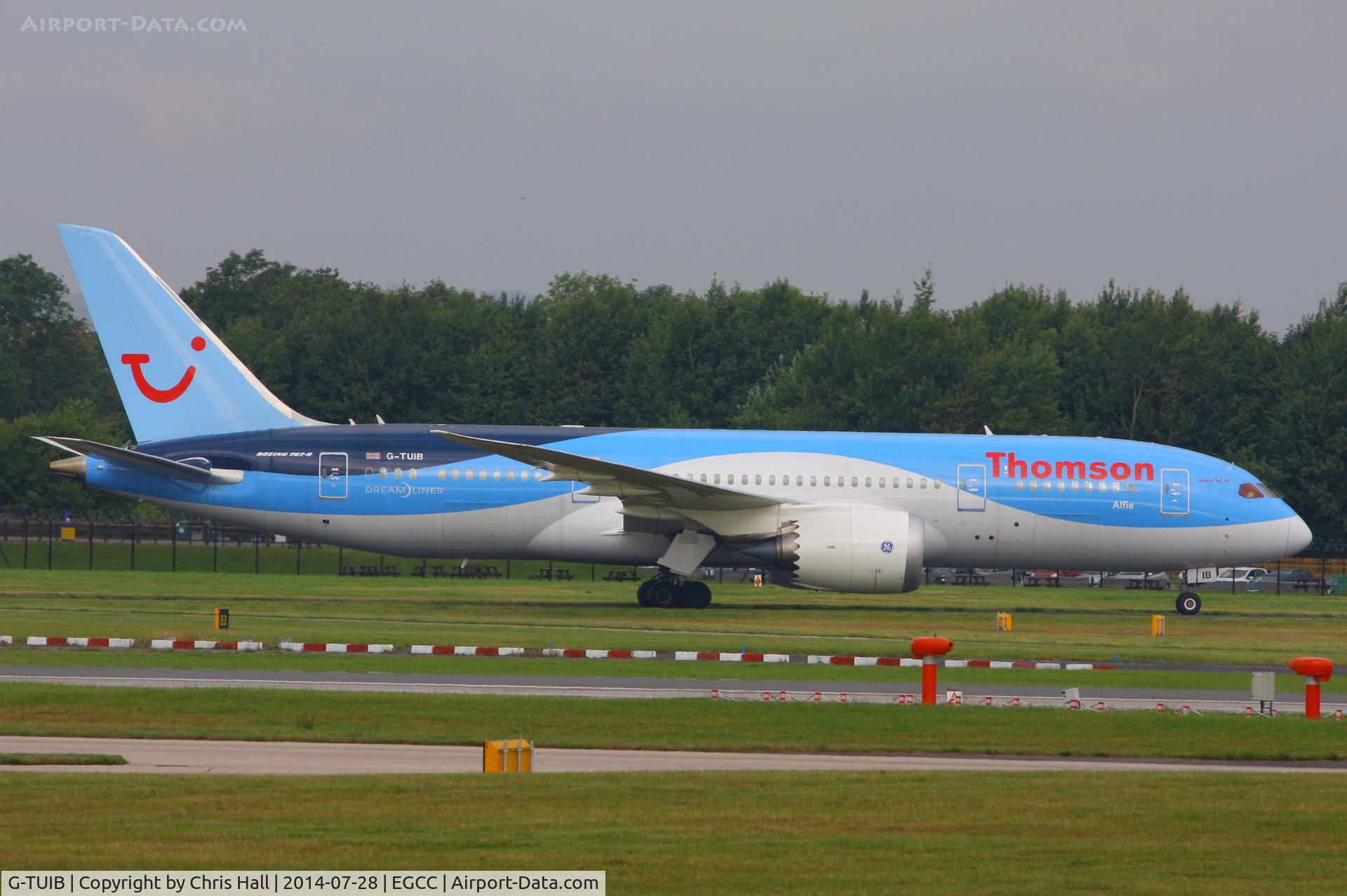 G-TUIB, 2013 Boeing 787-8 Dreamliner C/N 34423, Thomson