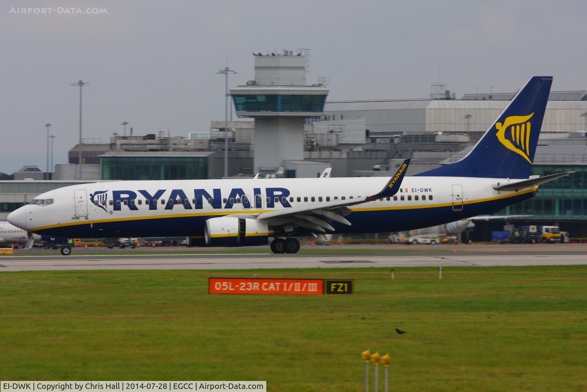 EI-DWK, 2007 Boeing 737-8AS C/N 36078, Ryanair