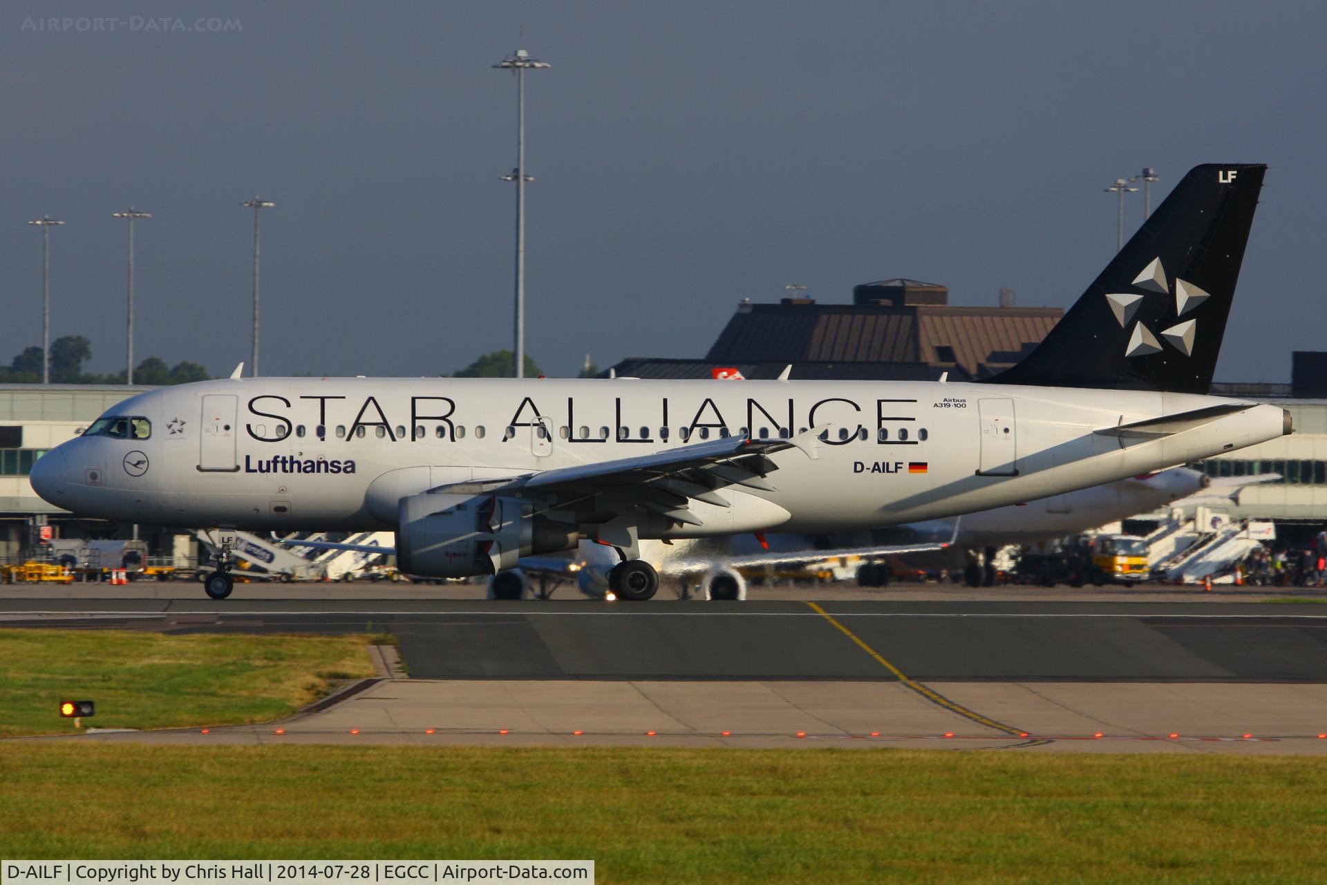 D-AILF, 1996 Airbus A319-114 C/N 636, Lufthansa