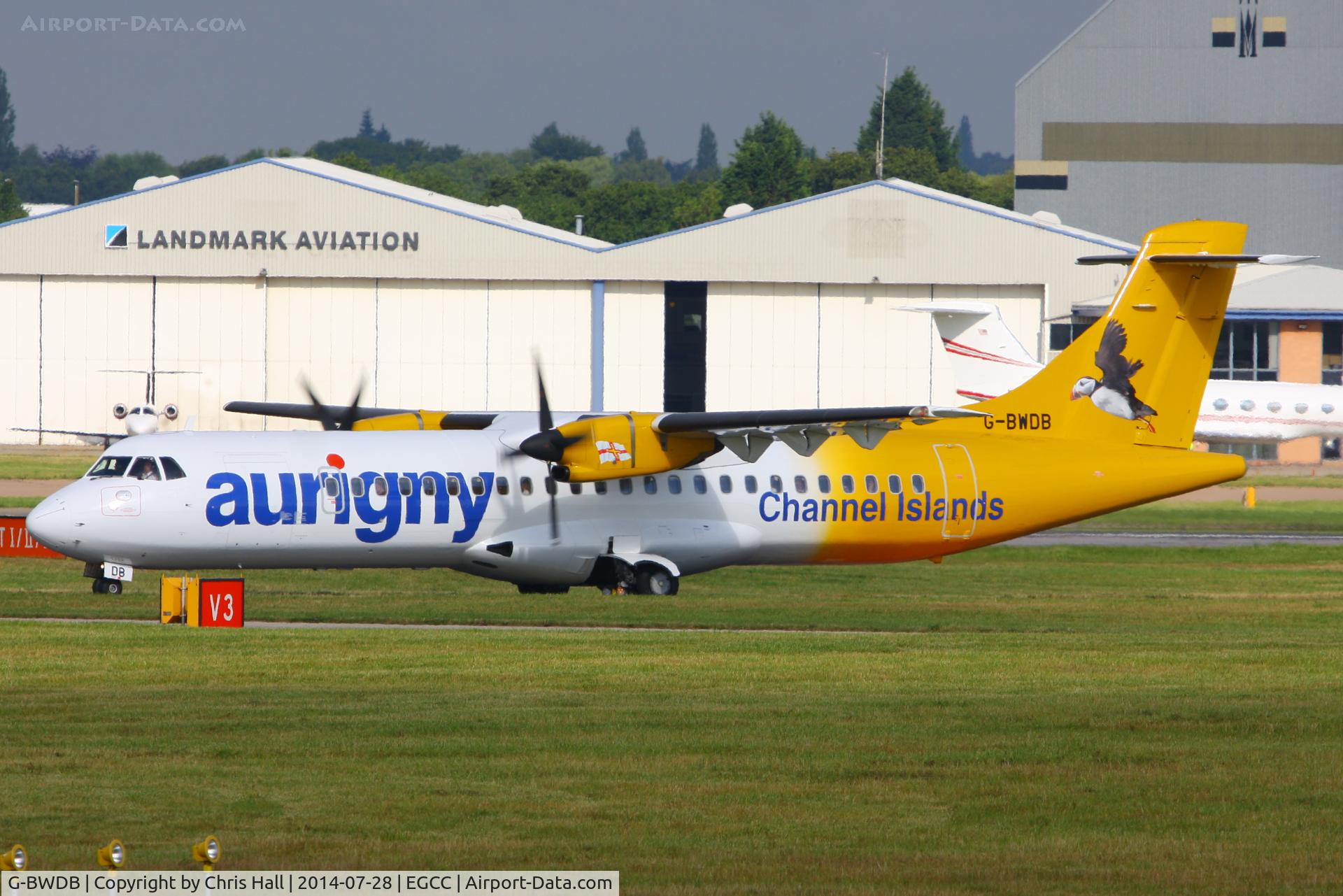 G-BWDB, 1995 ATR 72-202 C/N 449, Aurigny Air Services