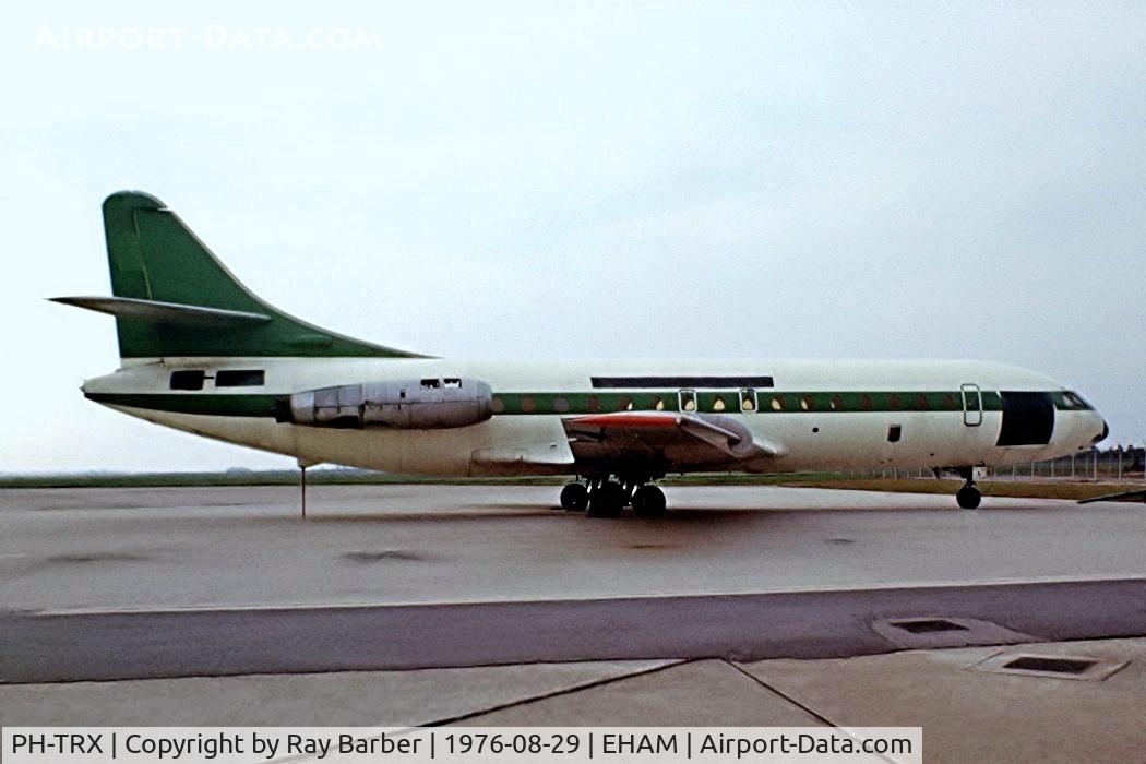 PH-TRX, 1961 Sud Aviation SE-210 Caravelle VIR C/N 92, Sud SE.210 Caravelle VI-R [092] (Transavia) Amsterdam-Schiphol~PH 29/08/1976