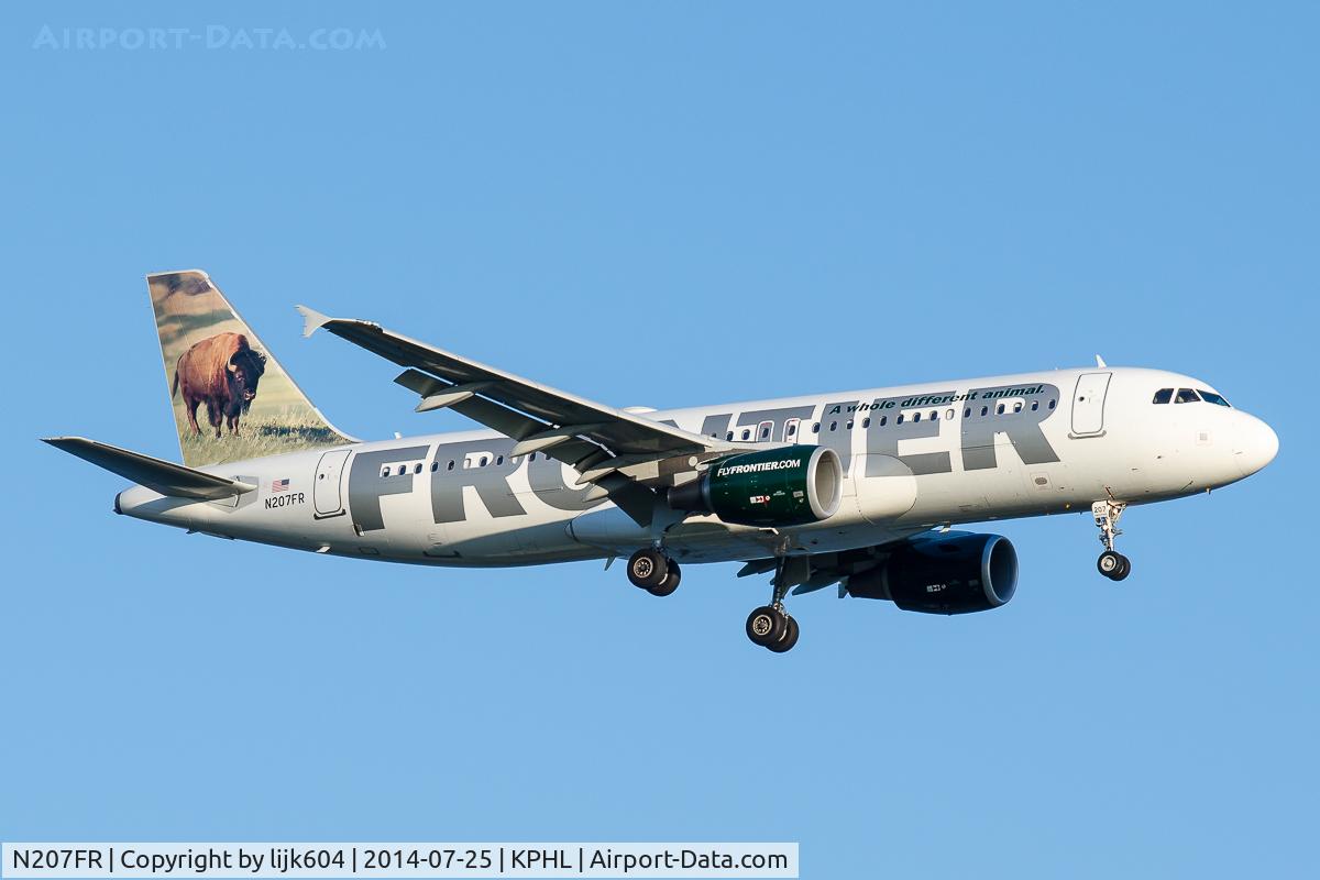 N207FR, 2010 Airbus A320-214 C/N 4307, breaking up the US Airways parade
