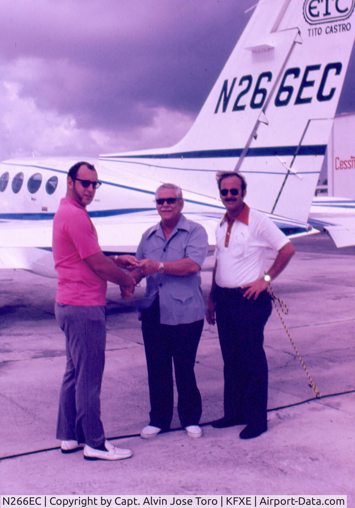 N266EC, Cessna 401B C/N 401B0221, Last 401 produced by Cessna Aircraft