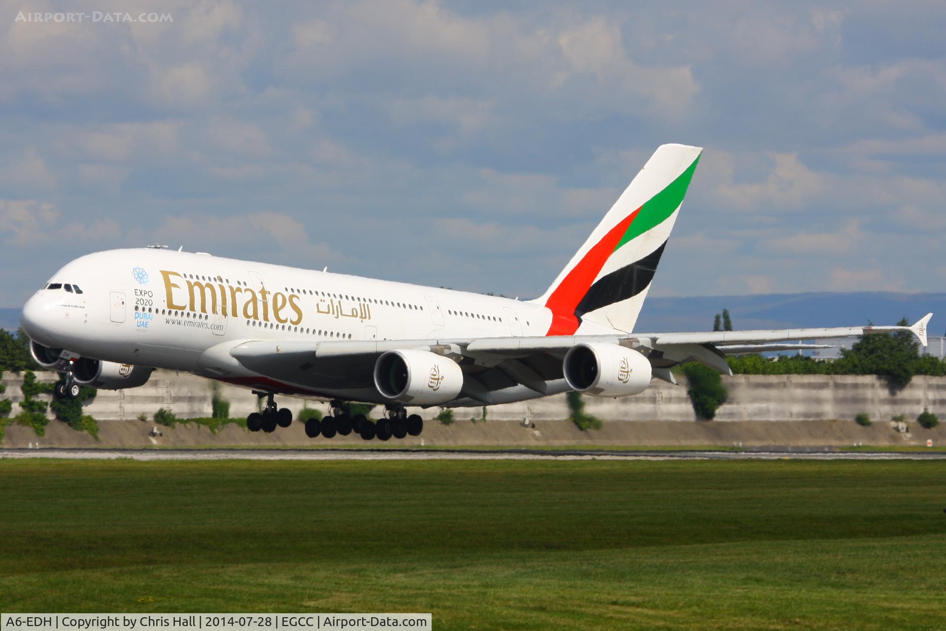A6-EDH, 2009 Airbus A380-861 C/N 025, Emirates