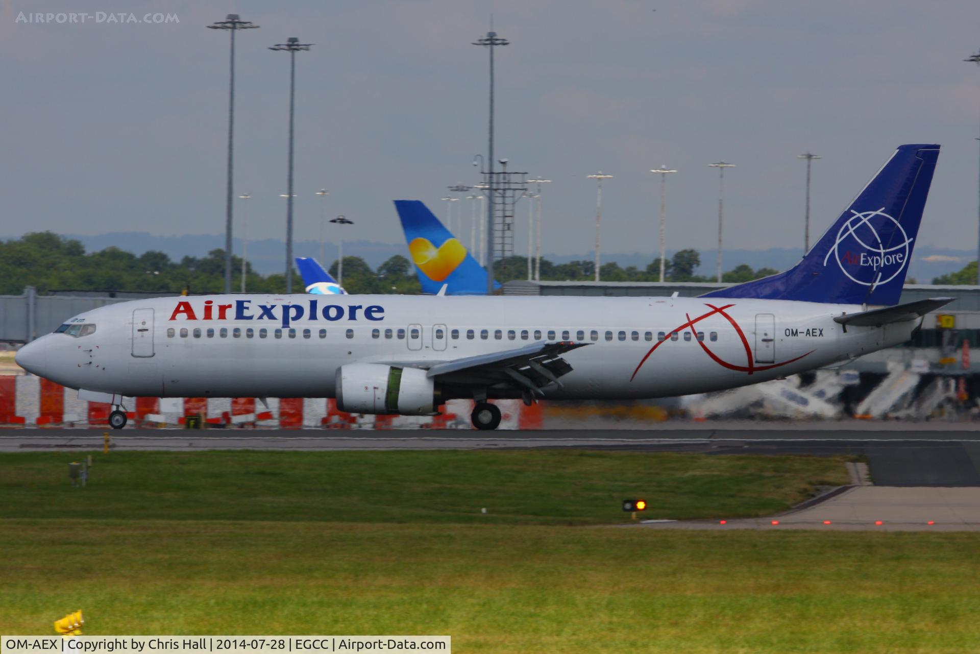 OM-AEX, 1992 Boeing 737-4Y0 C/N 25178, Air Explore