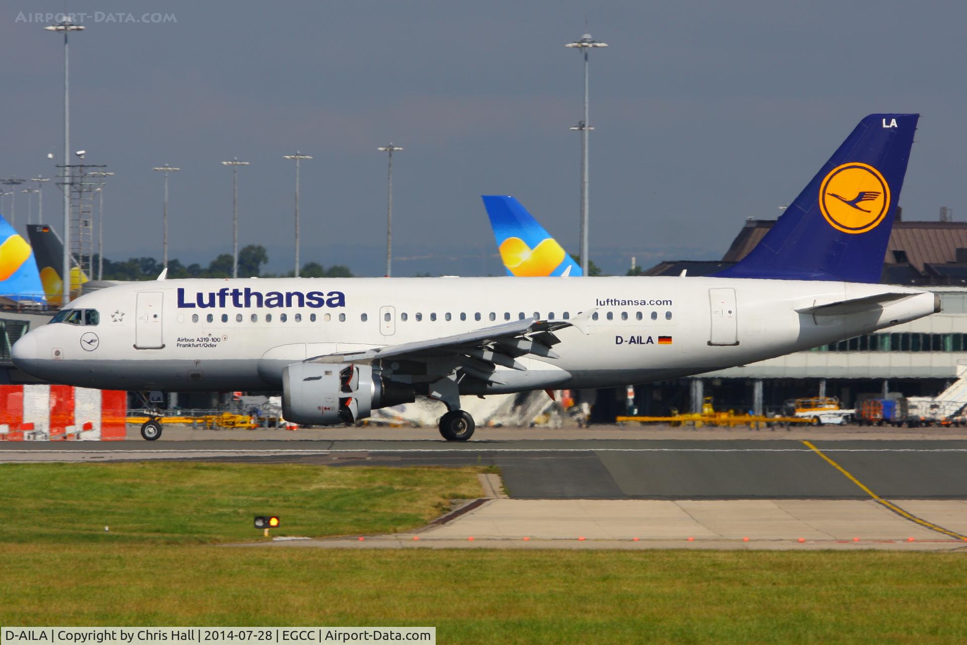 D-AILA, 1996 Airbus A319-114 C/N 609, Lufthansa