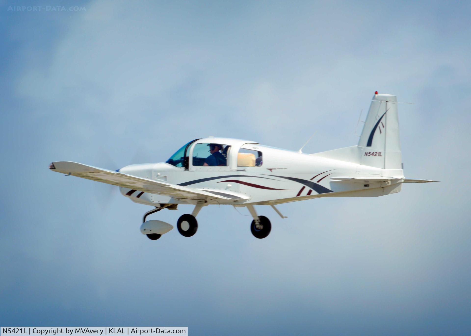 N5421L, 1973 Grumman American AA-5 Traveler C/N AA5-0321, 2014 Sun n Fun