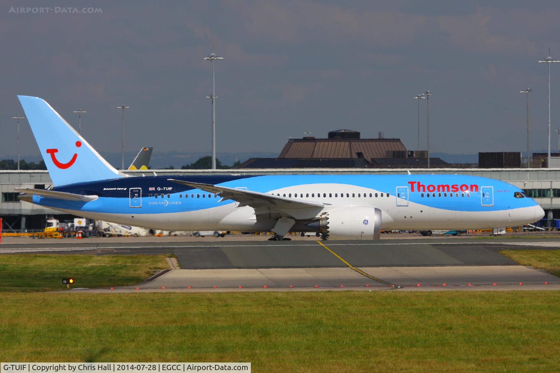 G-TUIF, 2014 Boeing 787-8 Dreamliner C/N 36428, Thomson