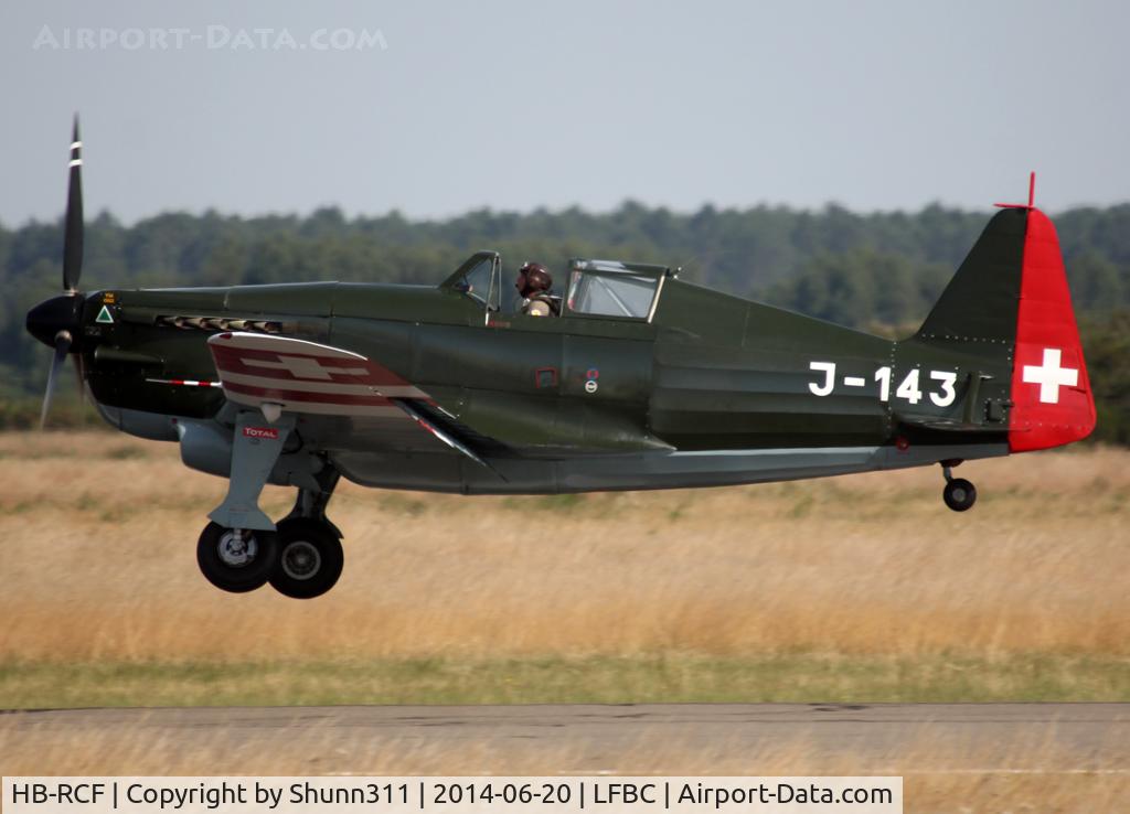 HB-RCF, 1942 Morane-Saulnier D-3801 (MS-412) C/N 194, Participant of the Cazaux AFB Spotterday 2014