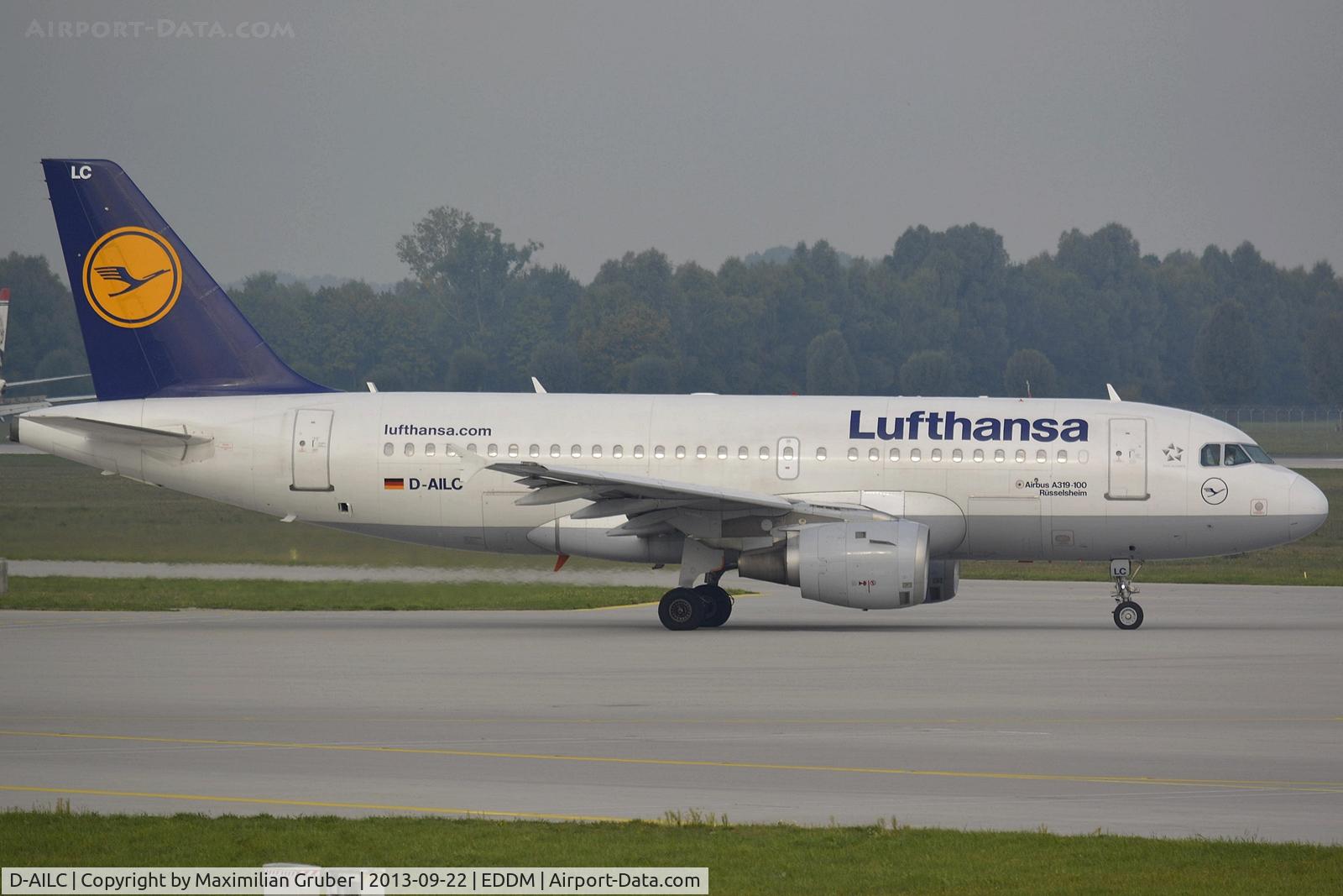 D-AILC, 1996 Airbus A319-114 C/N 616, Lufthansa