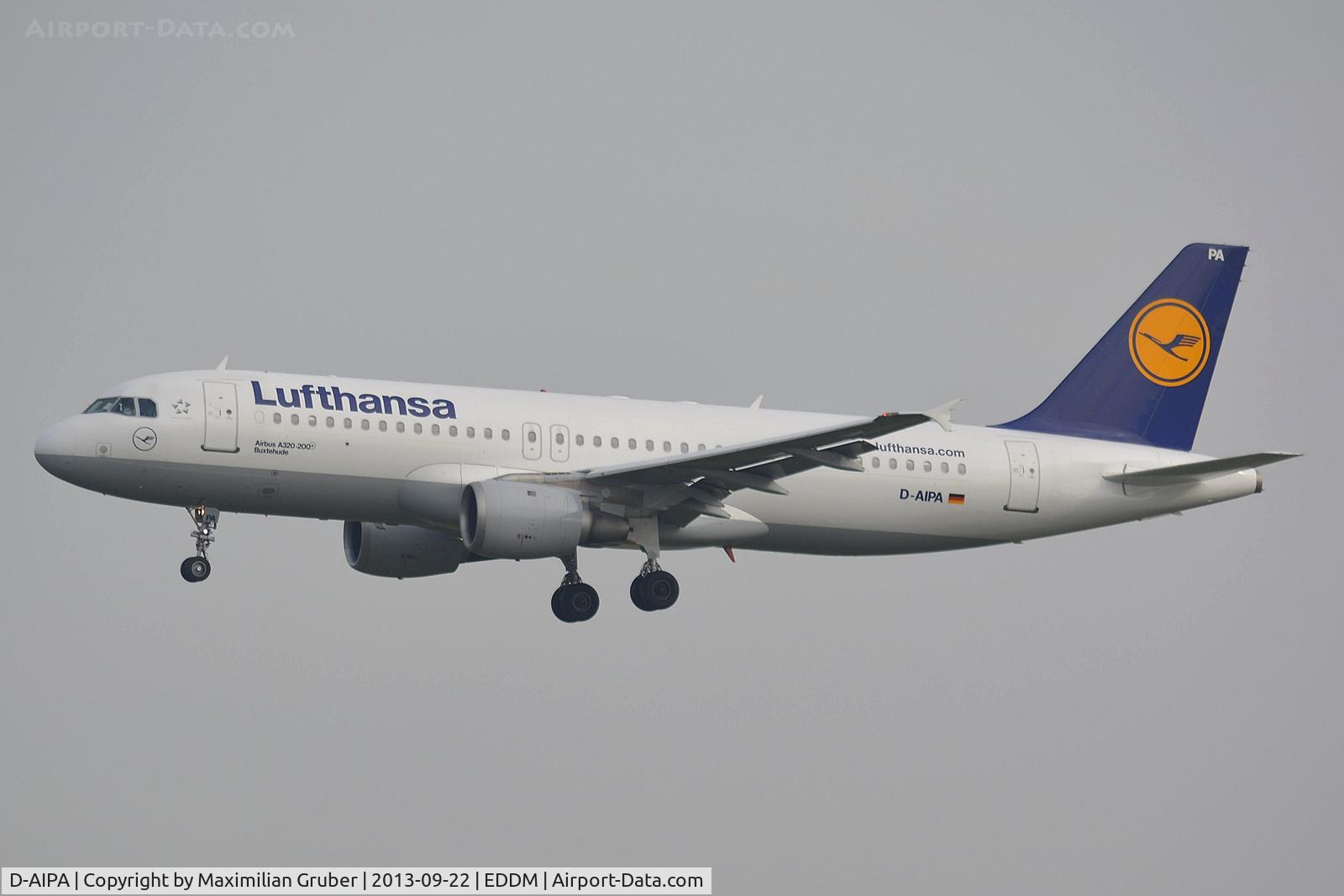 D-AIPA, 1989 Airbus A320-211 C/N 0069, Lufthansa