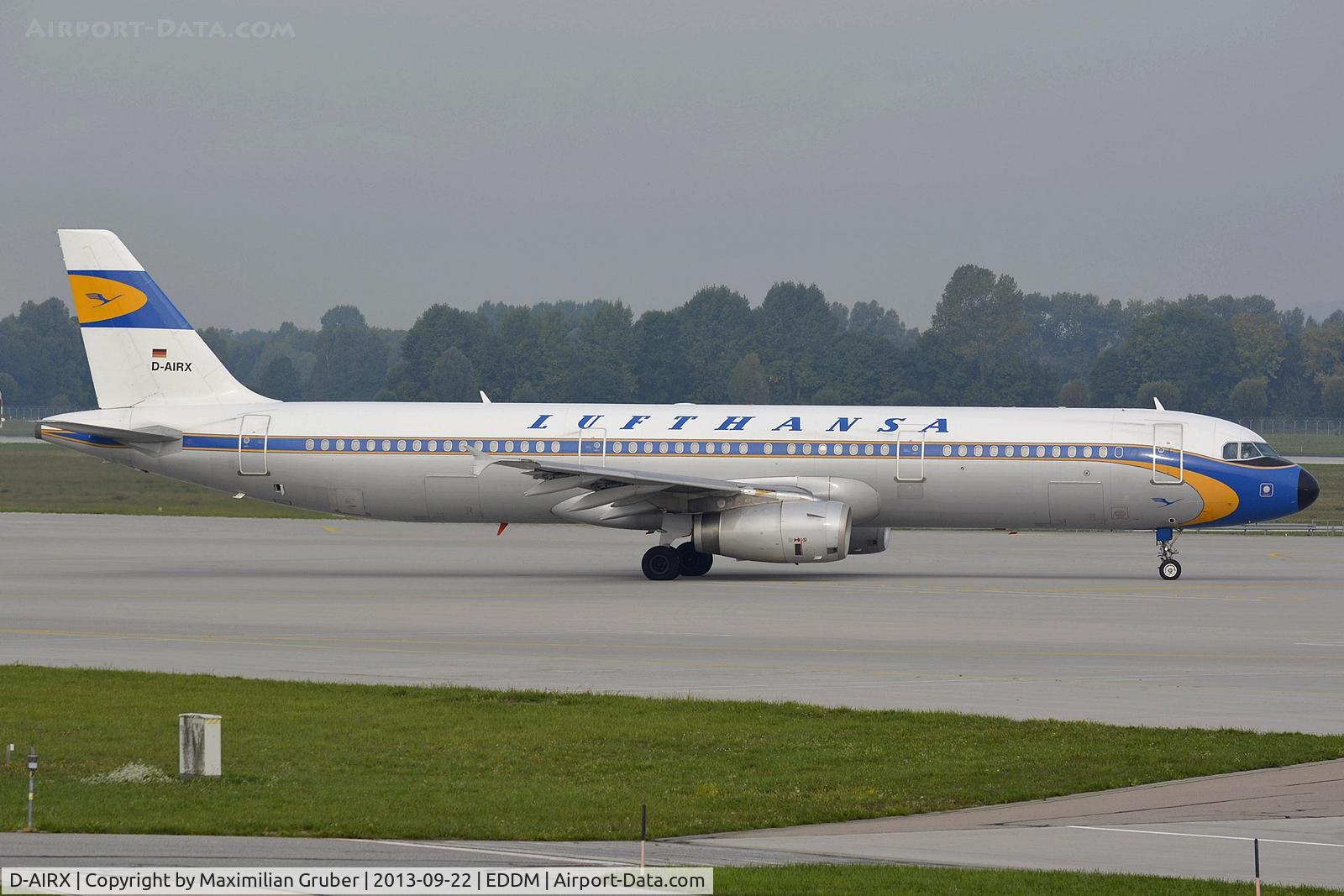 D-AIRX, 1998 Airbus A321-131 C/N 0887, Lufthansa