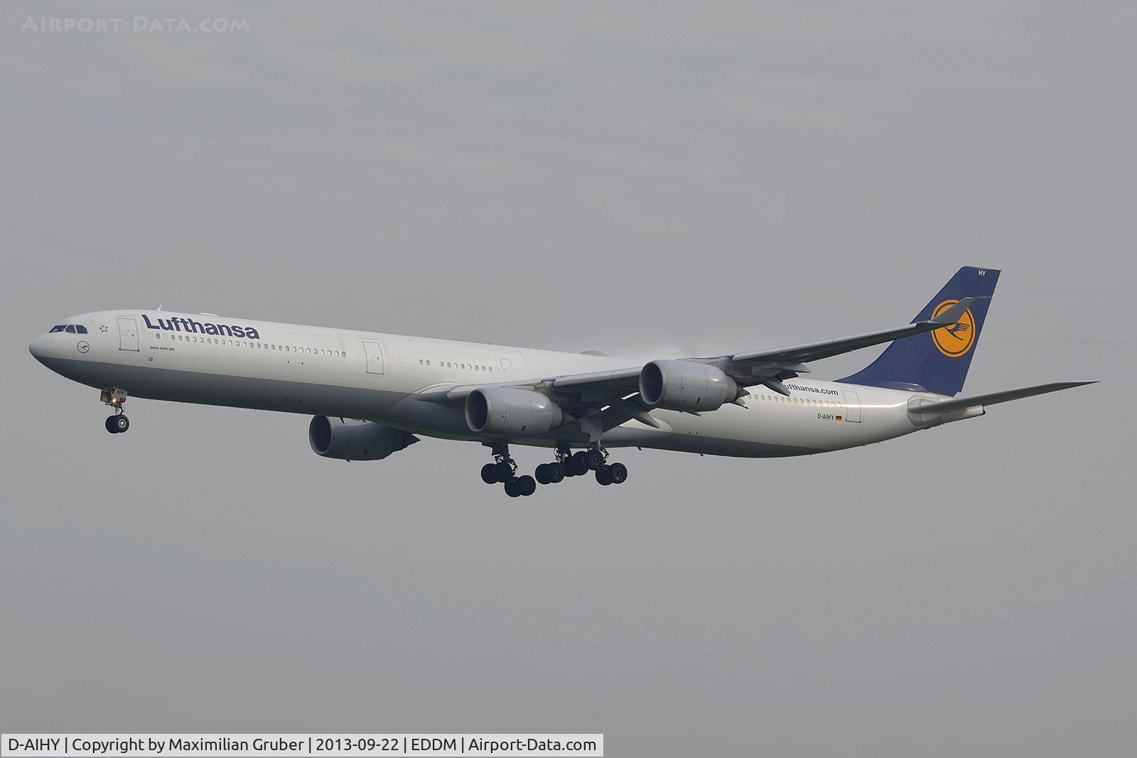 D-AIHY, 2009 Airbus A340-642X C/N 987, Lufthansa