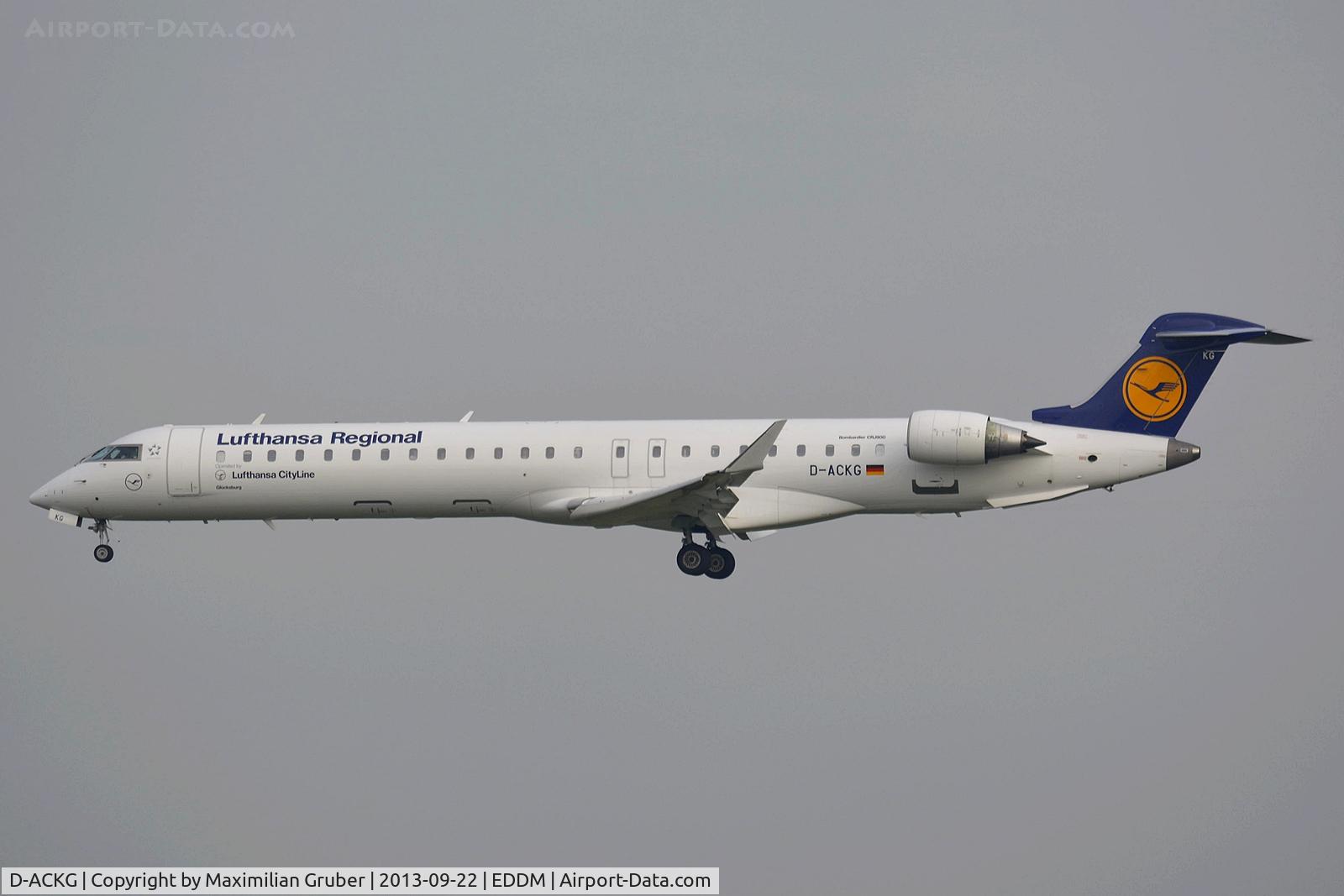 D-ACKG, 2006 Bombardier CRJ-900LR (CL-600-2D24) C/N 15084, Lufthansa Cityline