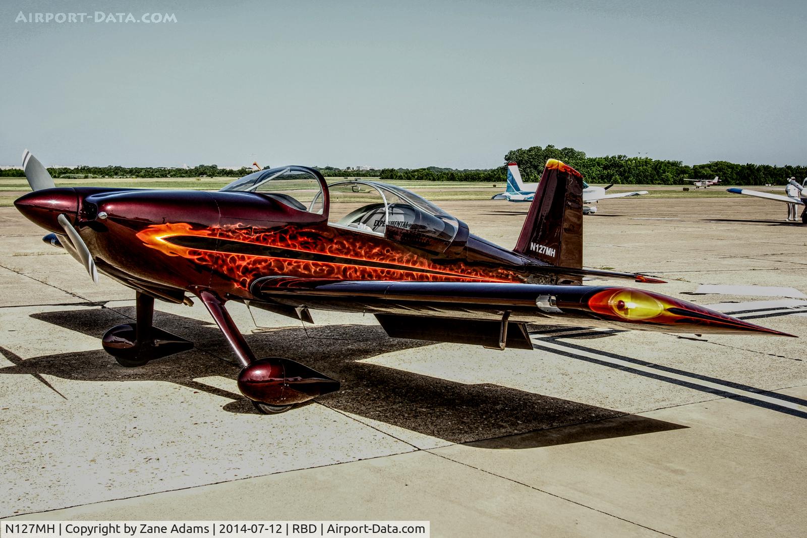N127MH, Vans RV-7 C/N 72848, At Dallas Executive Airport