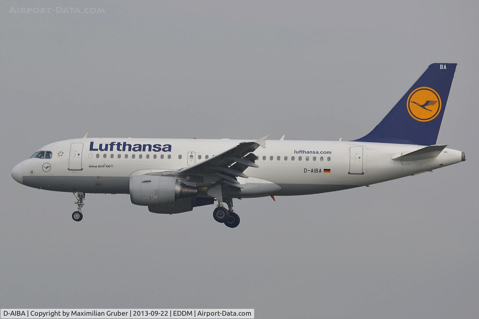D-AIBA, 2009 Airbus A319-114 C/N 4141, Lufthansa