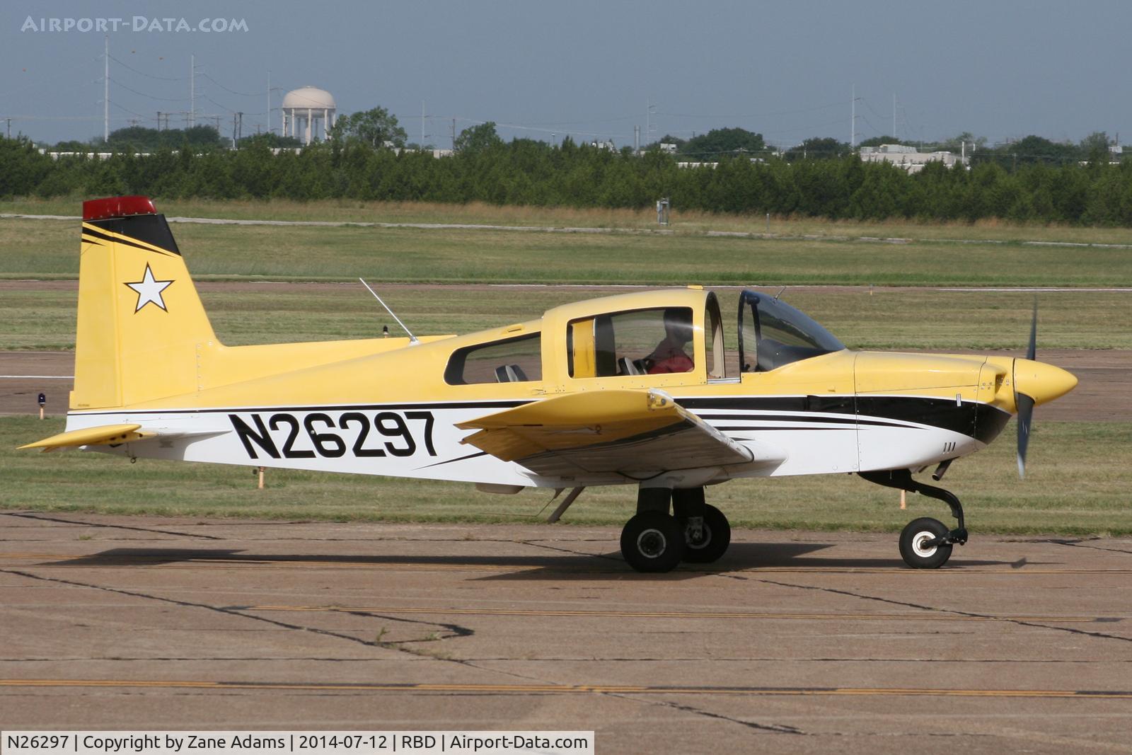 N26297, 1977 Grumman American AA-5A Cheetah C/N AA5A0510, At Dallas Executive Airport
