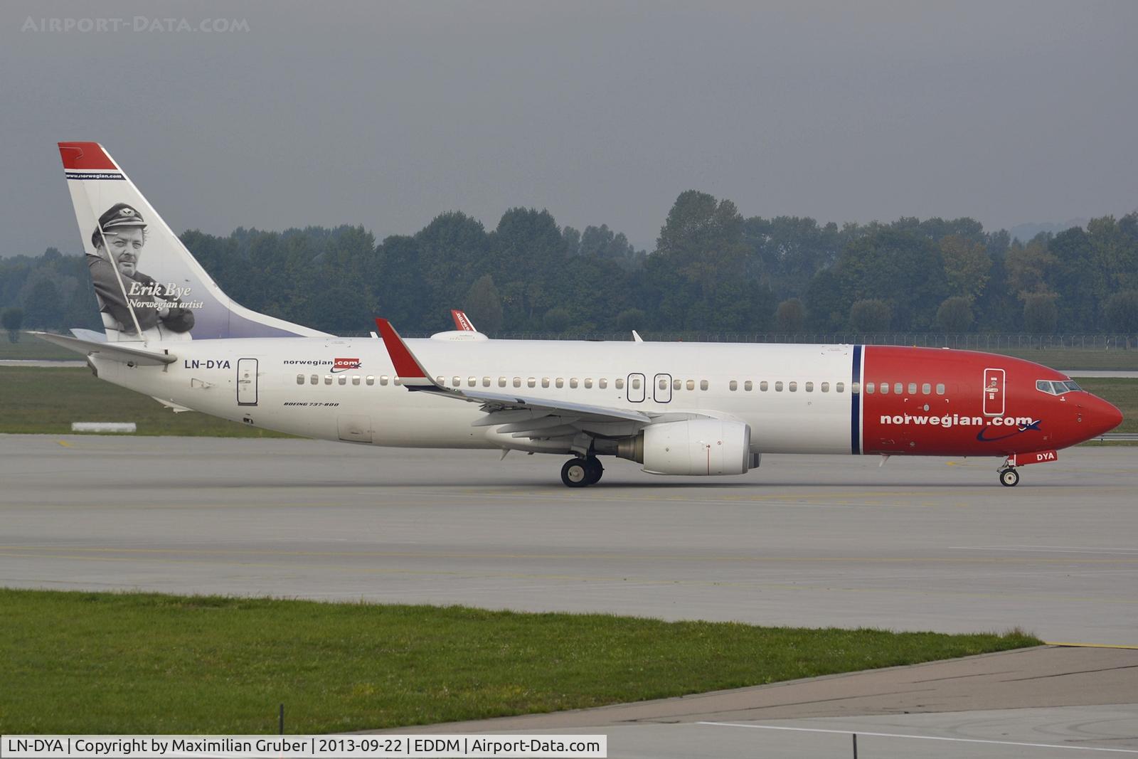 LN-DYA, 2009 Boeing 737-8JP C/N 39162, Norwegian Air Shuttle