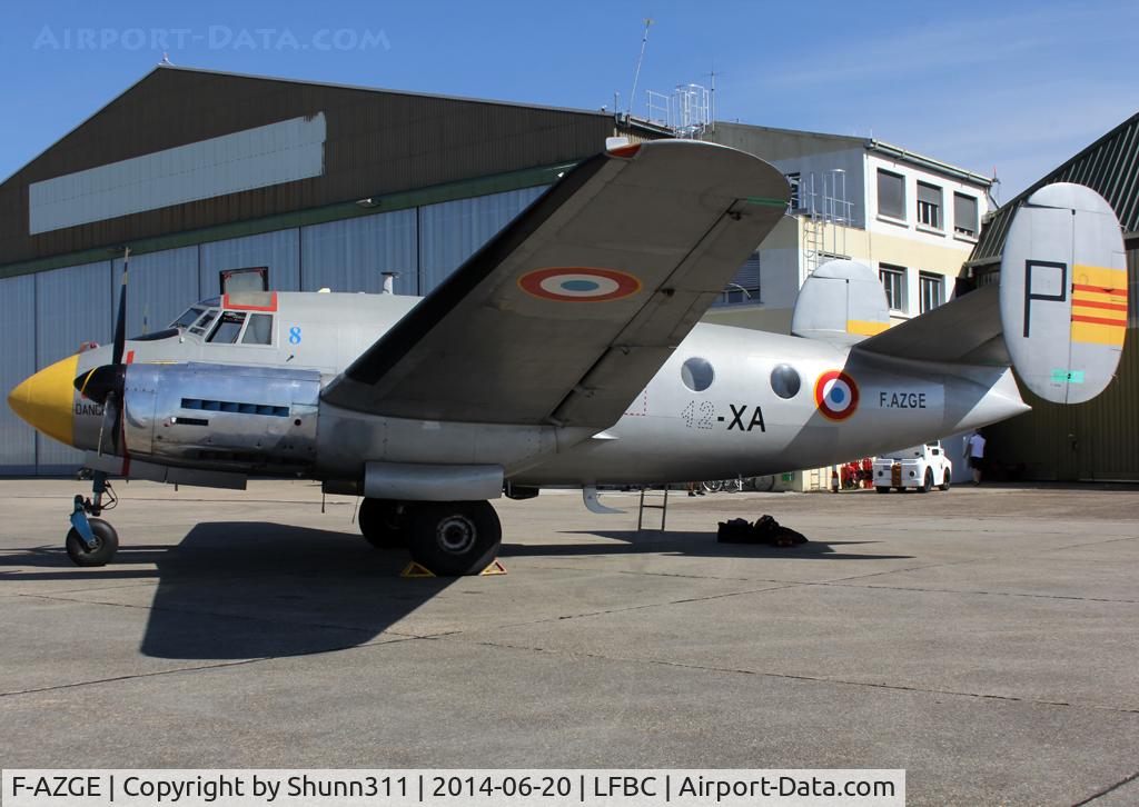 F-AZGE, 1951 Dassault MD-312 Flamant C/N 158, Participant of the Cazaux AFB Spotterday 2014