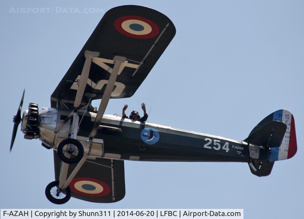 F-AZAH, Morane-Saulnier MS-315 C/N 254, Participant of the Cazaux AFB Spotterday 2014