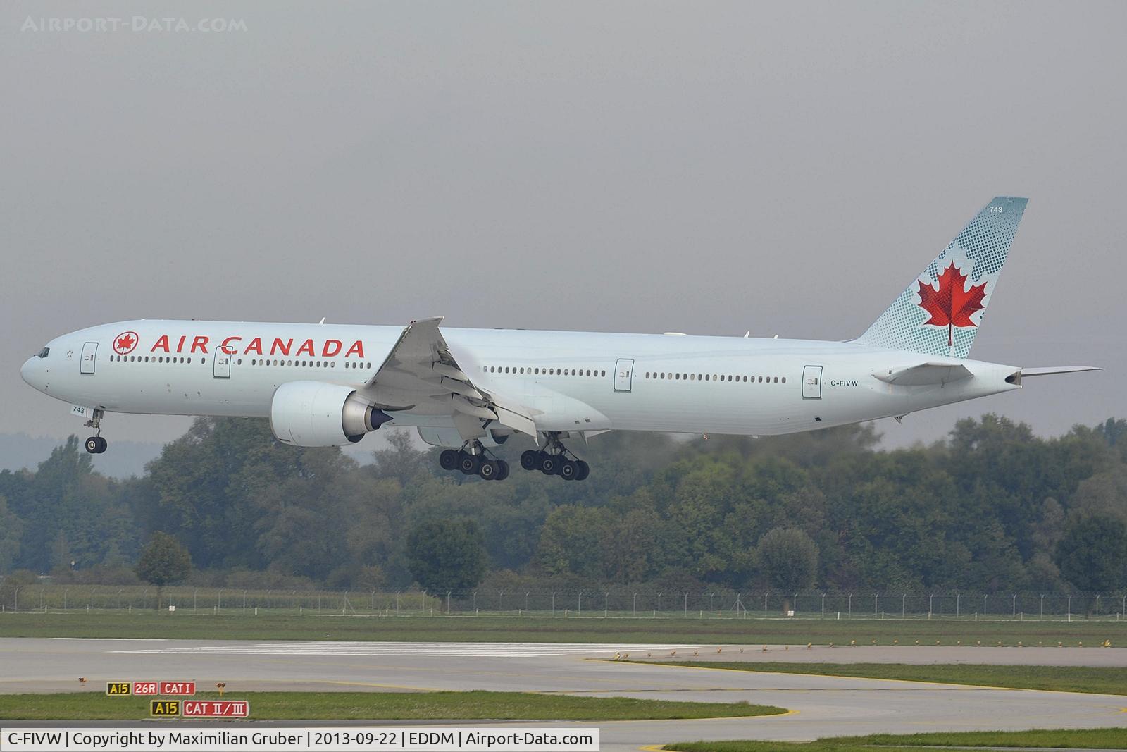 C-FIVW, 2013 Boeing 777-333/ER C/N 42218, Air Canada