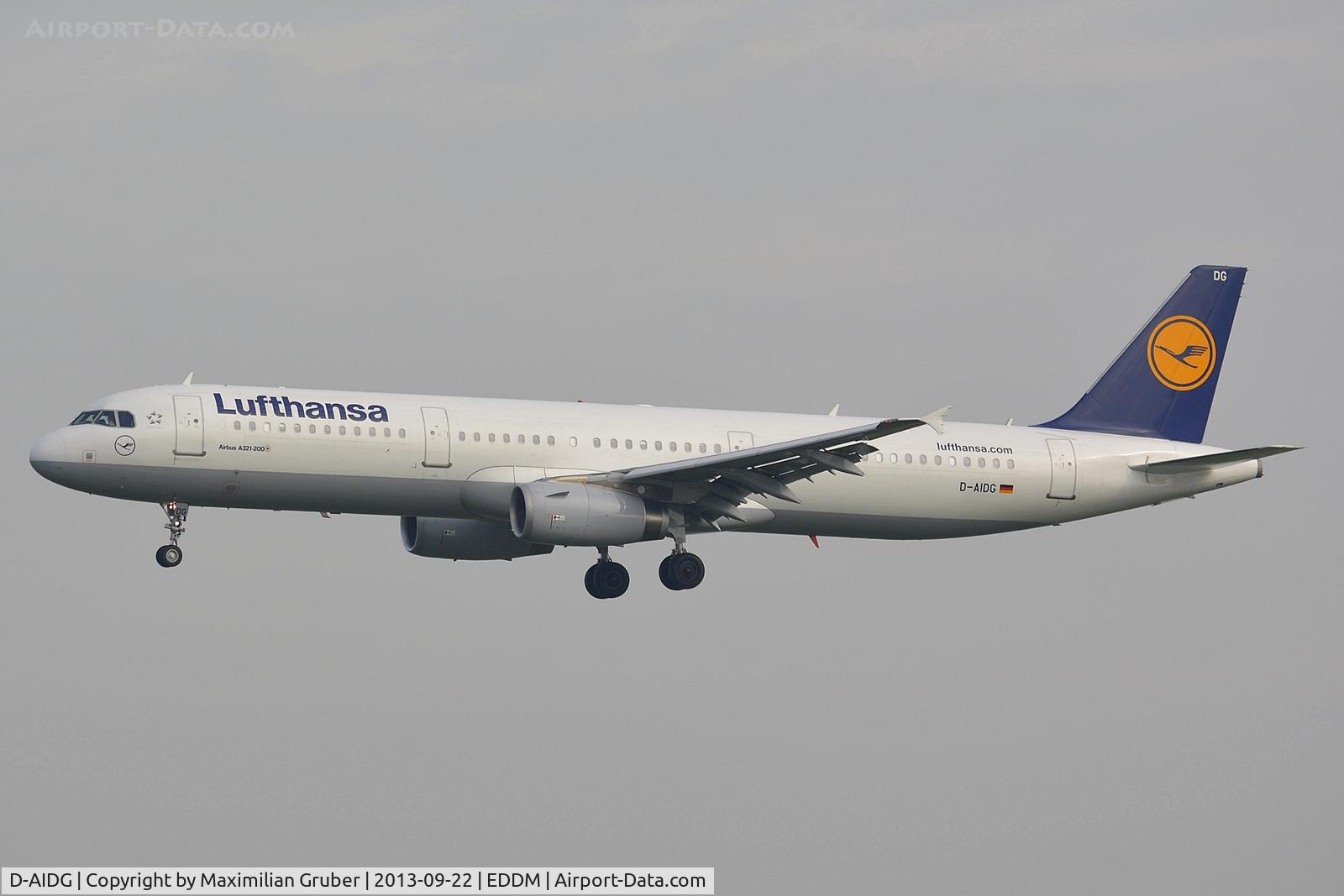 D-AIDG, 2011 Airbus A321-231 C/N 4672, Lufthansa
