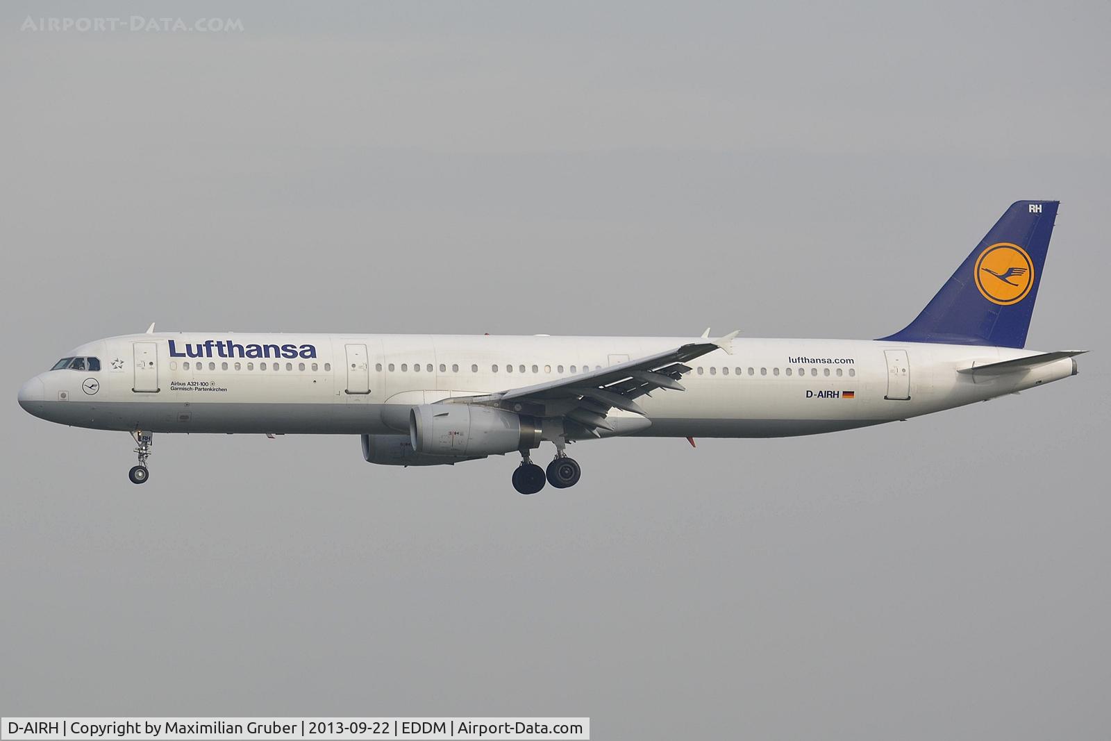 D-AIRH, 1993 Airbus A321-131 C/N 0412, Lufthansa