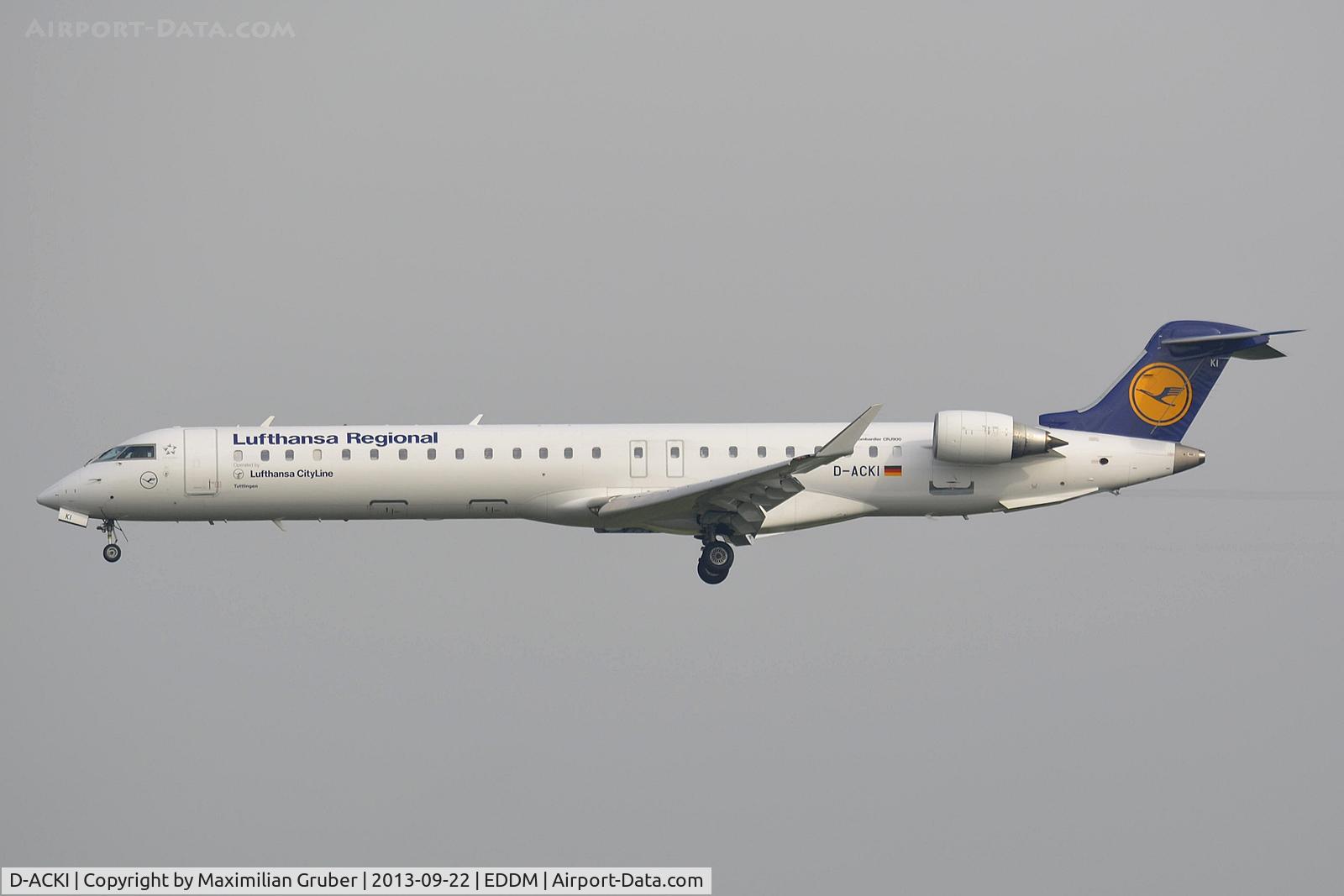 D-ACKI, 2006 Bombardier CRJ-900LR (CL-600-2D24) C/N 15088, Lufthansa Cityline