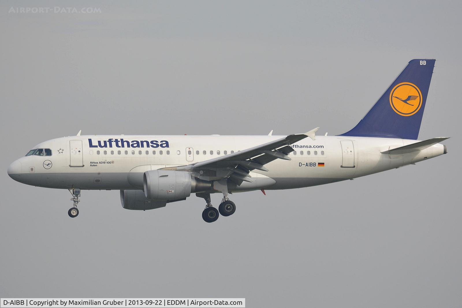 D-AIBB, 2010 Airbus A319-112 C/N 4182, Lufthansa