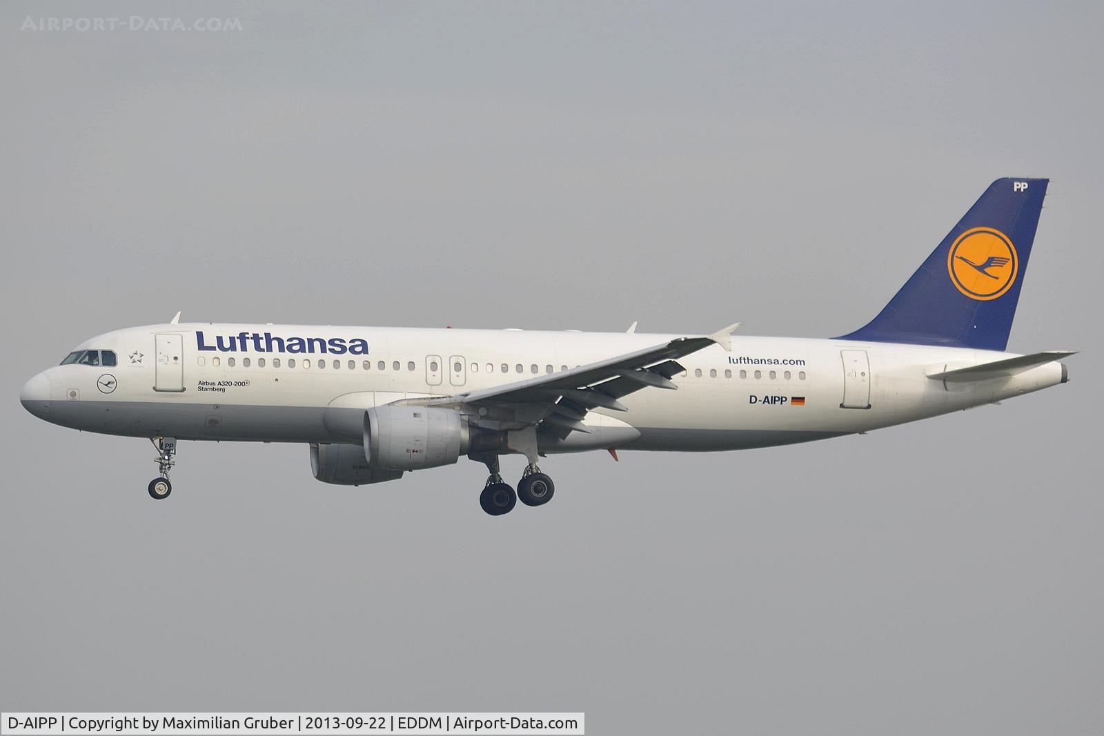 D-AIPP, 1990 Airbus A320-211 C/N 110, Lufthansa