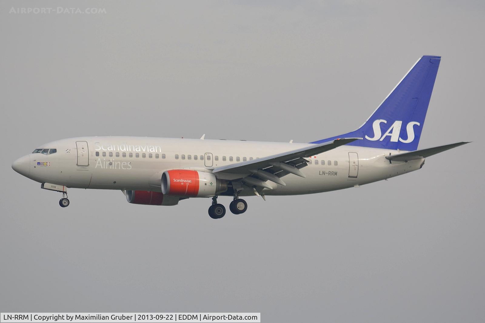 LN-RRM, 1999 Boeing 737-783 C/N 28314, SAS Scandinavian Airlines